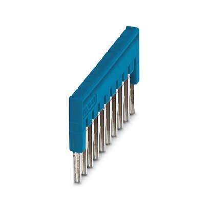 Phoenix Contact 10-poliger Brückenstecker 3.5mm Blau - 3213125 [2 Stück]