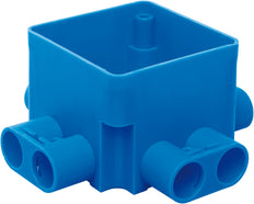 Quadratische Deckenanschlussdose 55mm Mit 8x16mm Anschlüssen - 7110.420 [2 Stück]