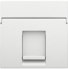 Niko RJ45 Einzelport Weiße Zentrale Platte - 154-65100
