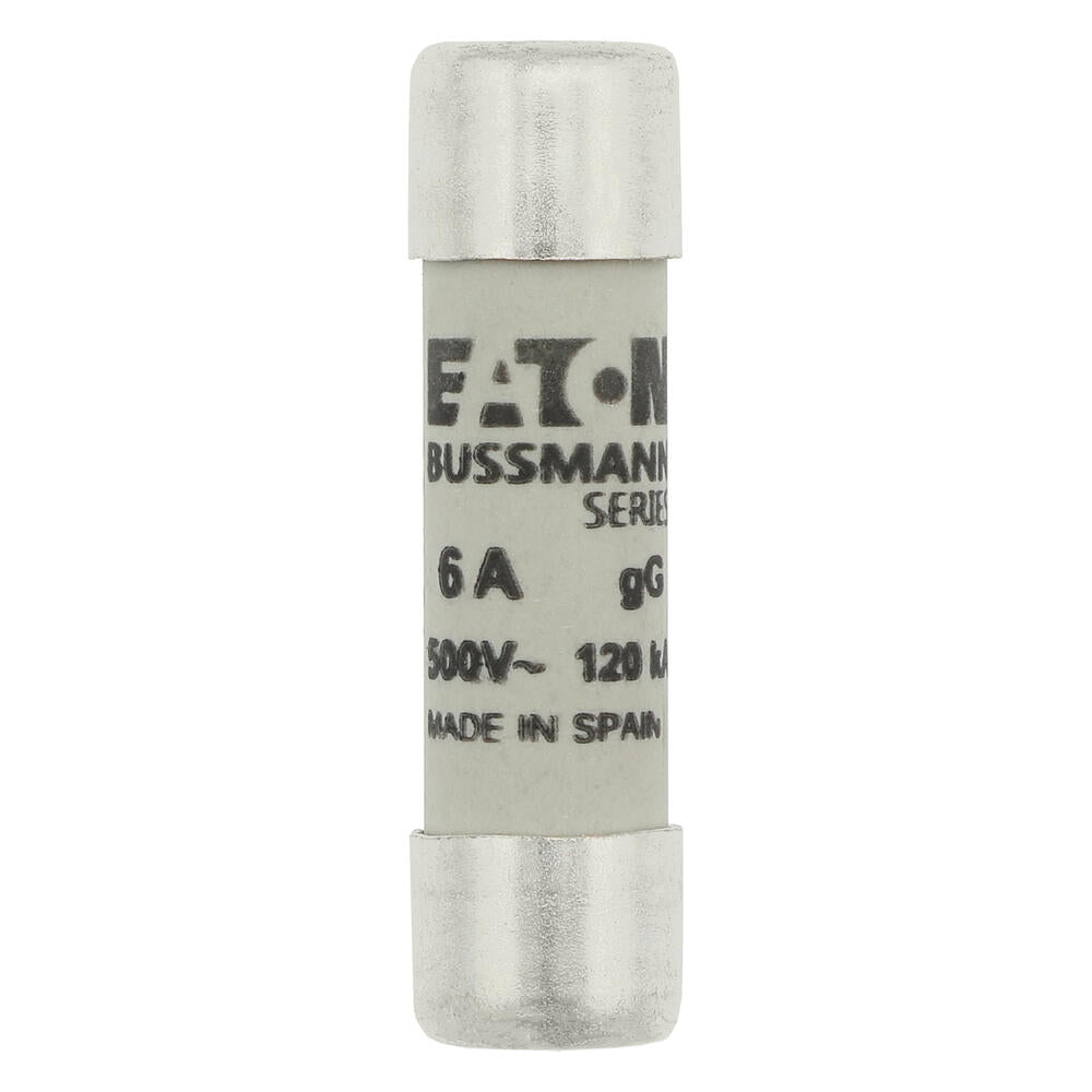 Niederspannungszylinder Sicherung 6A 500V AC IEC 10x38mm - C10G6 [10 Stück]