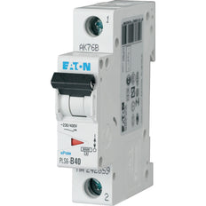 Eaton PLS6 40A Einpoliger MCB C-Charakteristik 6kA - 242685