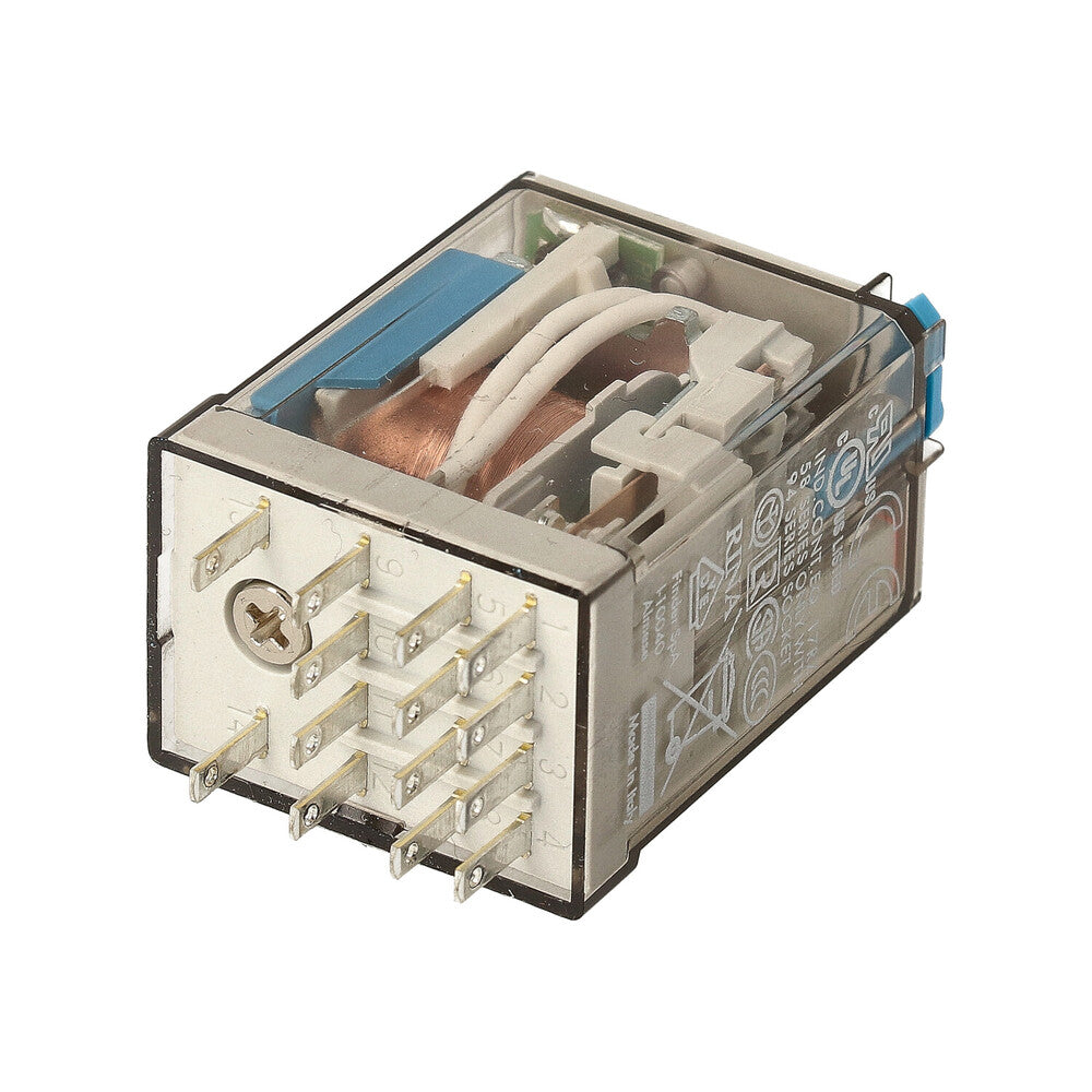 Finder 4CO Industrie Relais 7A 24VDC Mit Test LED - 55.34.9.024.0094