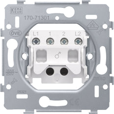 Niko 170-71301 Zweipoliger Schalterbasis 16A 250V - 170-71301
