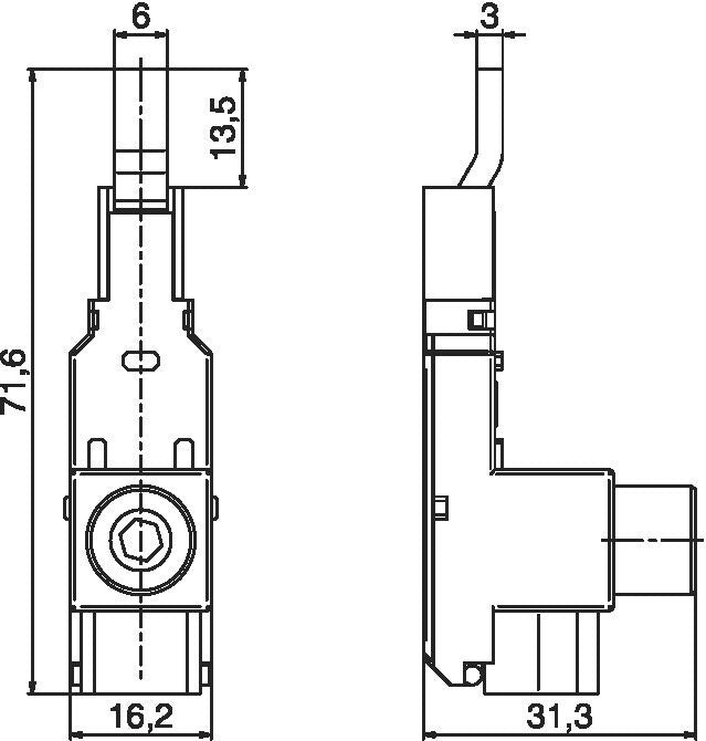 Eaton XEffect Industrielle Anschlussklemme 35mm² - 104901