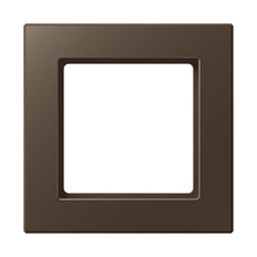 Jung A Kreation Einzelne Abdeckung Rahmen Mocha Braun - AC581MO