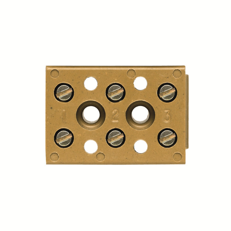 Weidmuller BK3 CRN 3-polige Anschlussleiste 4mm² - 0624920000 [2 Stück]