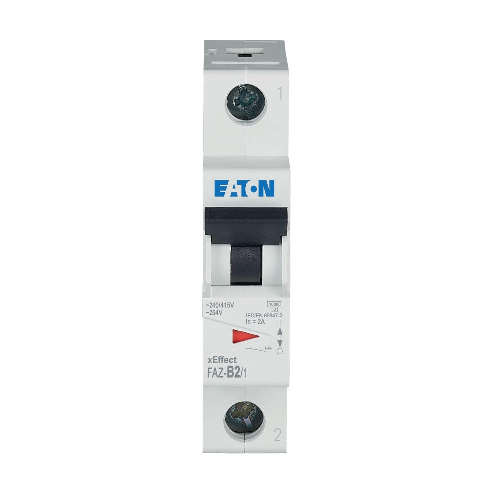 Eaton Faz 2A Einpoliger MCB B Kurve 15kA - 278523