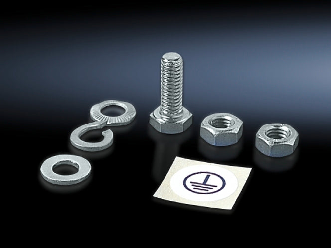 Rittal M6 Earth Connection Mounting Kit - 2570000 [10 Pieces]