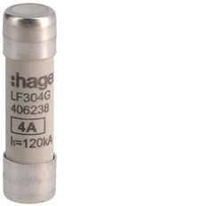 Industrielle Zylindrische Sicherung 4A 500V 10x38mm gG - LF304G [10 Stück]