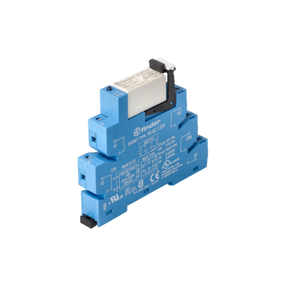 Finder 38.52 Schnittstellenrelais 24VDC 8A Dual CO Kontakt - 38.52.7.024.0050