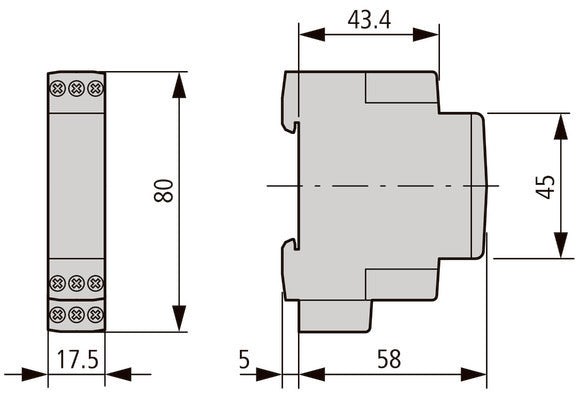 Multifunktionales Zeitrelais ETR2 24-240 V AC/DC - 262689