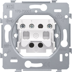Kein Druckknopf Basis Mit 3 Anschlussverbindungen 10A 250V - 170-70001