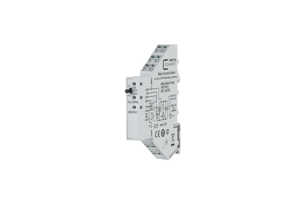 Metz Connect Schnittstellenrelais 24V AC/DC SPST - 11071013