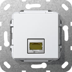 Gira RJ45 Cat 6A 10GB Geschlechtswechsler Basismodul - 569503