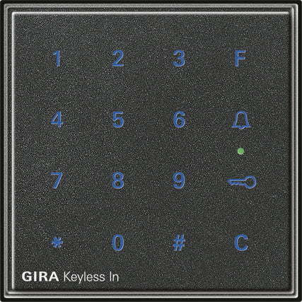 Gira Keyless In TX44 Access Control Keypad - 260567