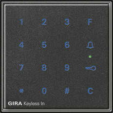 Gira Keyless In TX44 Access Control Keypad - 260567