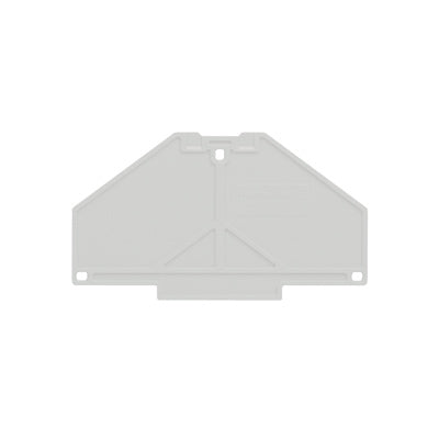 Endplatte Für Die Anschlussklemme 70mm X 3mm Grau - 1211450000 [10 Stück]
