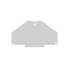 Endplatte Für Die Anschlussklemme 70mm X 3mm Grau - 1211450000 [10 Stück]