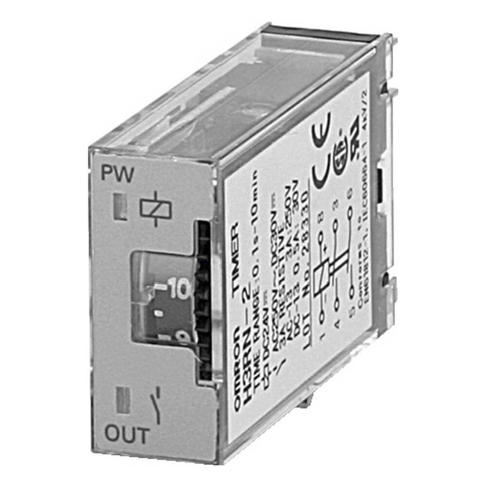 Omron H3RN Multifunktions-Zeitschaltrelais 24VDC 8-Pin DPST - H3RN1008M