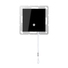 Jung A500 Zugschalter 10A 250V Schwarz - A506BFNUZSW