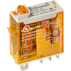 Finder Industrielles Relais 16A 24VAC Mit LED Und Testtaste - 46.61.8.024.0054