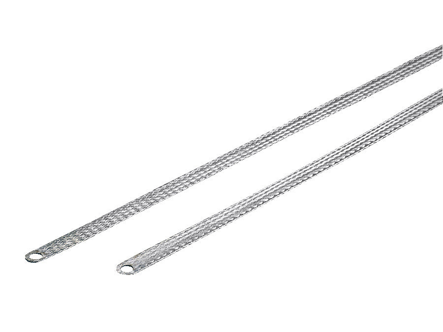 EMC Erdungsgeflecht M8 25mm² 200mm Verzinnter Kupfer - 2412225 [10 Stück]