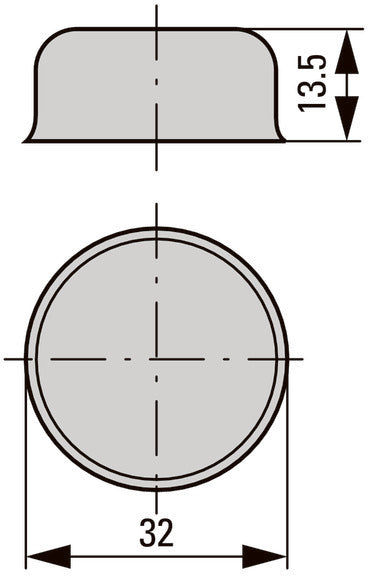 Silicone Protective Diaphragm For M22 Series Pushbuttons - 216395