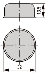 Silicone Protective Diaphragm For M22 Series Pushbuttons - 216395
