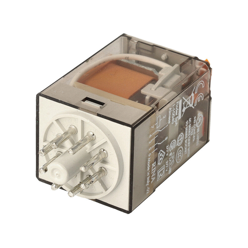 Finder Industrielles Relais 230V AC 10A Doppel CO Kontakt - 60.12.8.230.0040