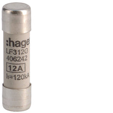 Industrielle Zylindrische Sicherung 12A 500V 10x38mm - LF312G [10 Stück]