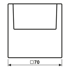 Jung Ls990 Schwarzer Hotelkarten Schalter - Ls590cardsw