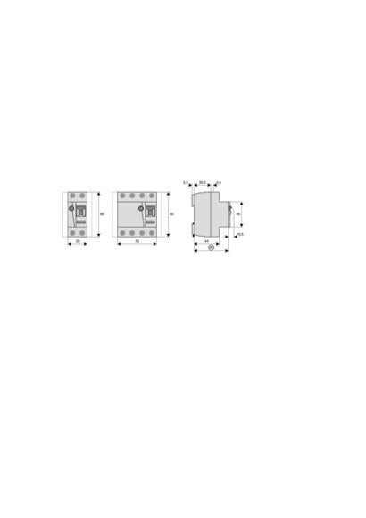 Eaton FRCMM 63A 4P G/F Digitaler RCCB Schutzschalter - 187410