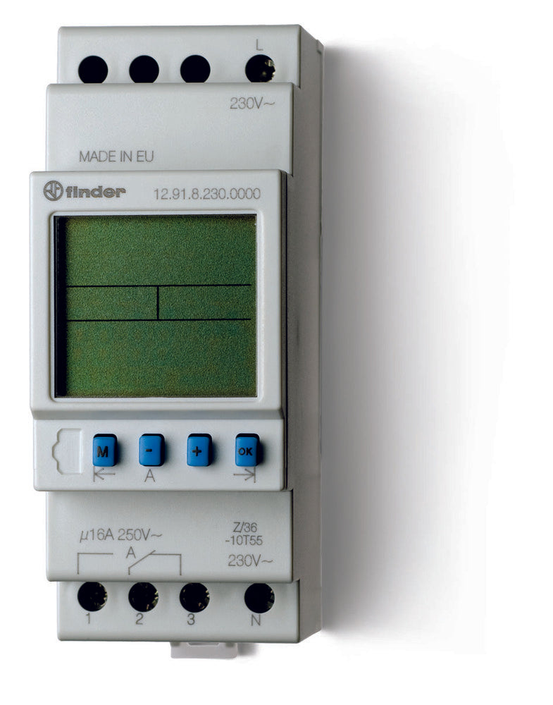 Digitaler Astro Zeitschalter 16A 230VAC Wöchentliches Programm - 12.91.8.230.0000