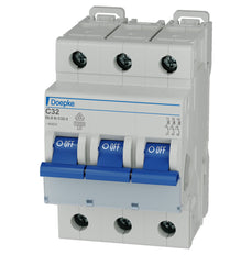 Doepke DLS 6i 32A 3-Poliger Sicherungsautomat 10kA C-Kurve - 09916296
