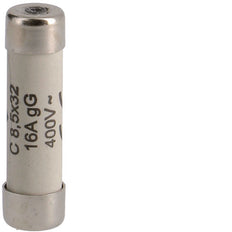Hager Zylindrische Sicherung 16A 400V AC 8.5x32mm - L8532C16 [10 Stück]