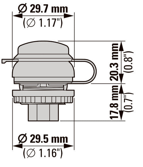 Eaton RJ45 Cat 5e Titanium Bulkhead Interface - 107413