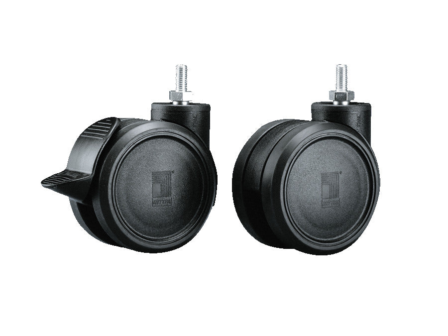 Rittal Schwerlast Doppelrollen Set 120kg M12 - 7495000 [4 Stück]