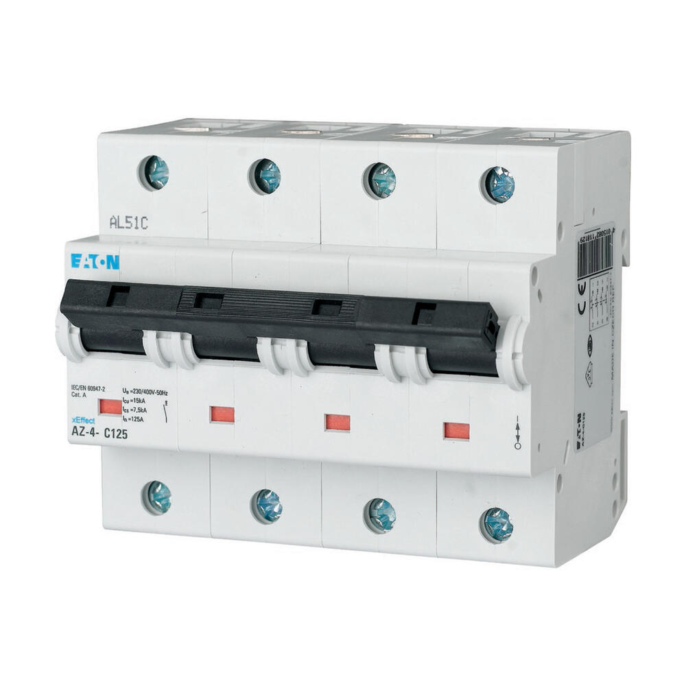 Eaton AZ-4-C80 4-poliger MCB Schutzschalter 80A - 211802