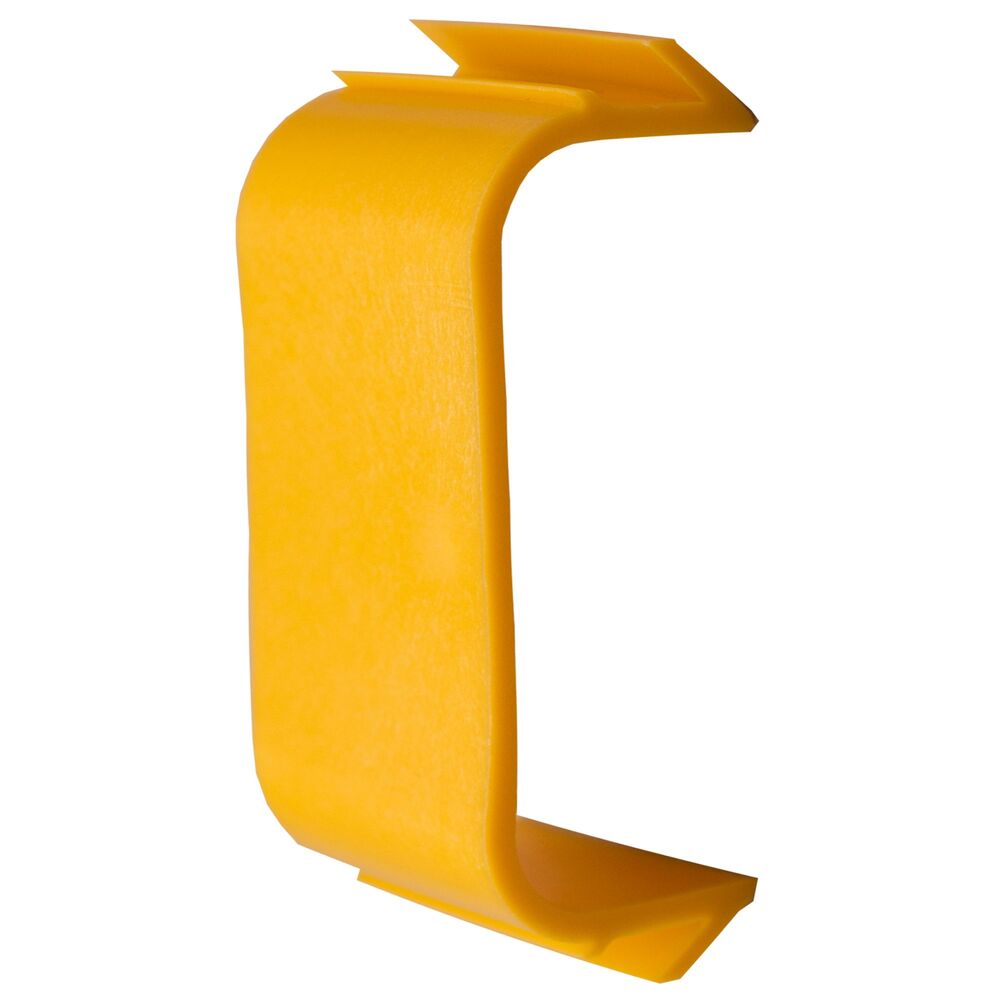 PVC Clip Halter Für AC Kanal 125x75mm Gelb - 941175 [10 Stück]