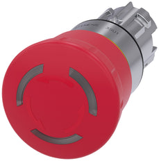 Siemens Illuminated Emergency Stop Button 40mm Metal - 3SU10511HB200AA0