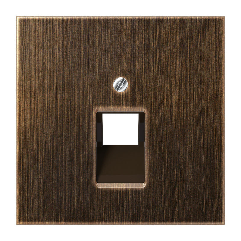 Antike Messing UAE Netzwerk Abdeckung Platte LS Serie - ME2969-1UAAT