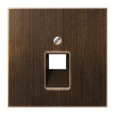 Antike Messing UAE Netzwerk Abdeckung Platte LS Serie - ME2969-1UAAT
