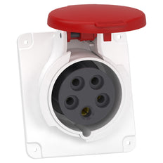 Schneider PratiKa 16A 5P Winkeleinschubsteckdose 400V IP44 - PKF16F435