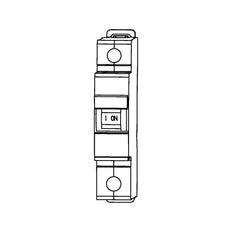DLS 6I Einpoliger Schutzschalter 16A C-Kurve 10kA - 09916203