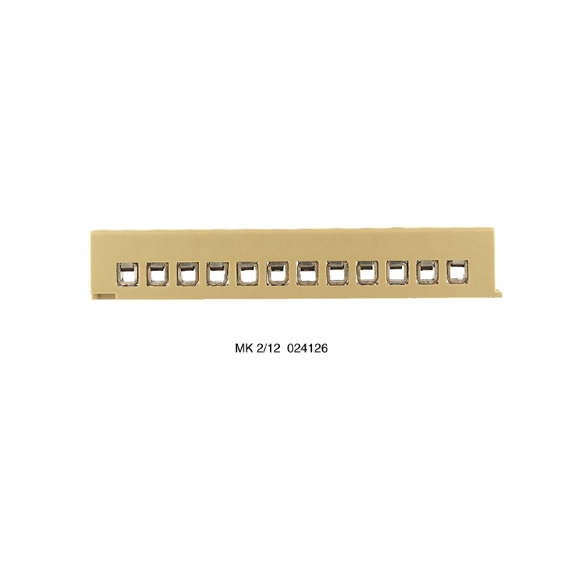 Mehrpolige Anschlussleiste 2.5mm² Schraubanschluss - 0241260000