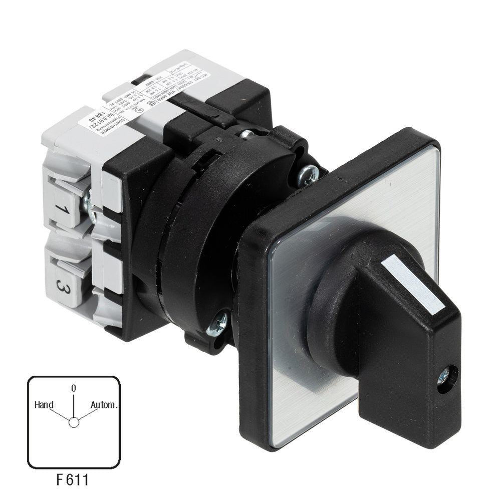 ASN Sontheimer 25A Einpoliger Schalter Mit Frontmontage - A433500