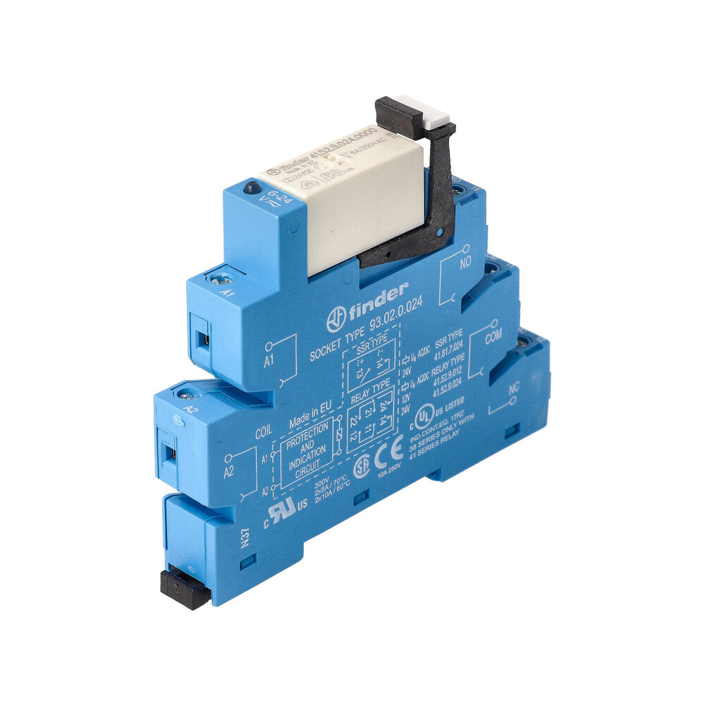 Finder 38.52 Schnittstellenrelais 2CO 8A 24V AC/DC - 38.52.0.024.0060