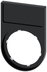 Siemens SIRIUS ACT Etikettenhalter 12.5x27mm Schwarz - 3SU19000AG100AA0 [5 Stück]