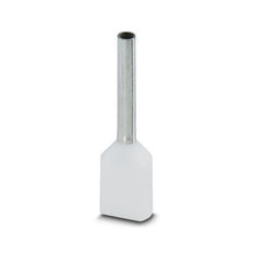 Phoenix Contact Zwillingsdraht Aderendhülse 0.5mm² Weiß 10mm - 3203309 [100 Stück]