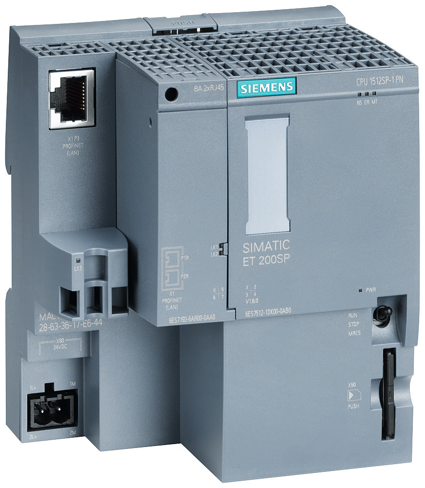 Siemens Simatic Cpu 1512Sp-1 Pn Und 200Sp Steuerung - 6Es75121Dk010Ab0